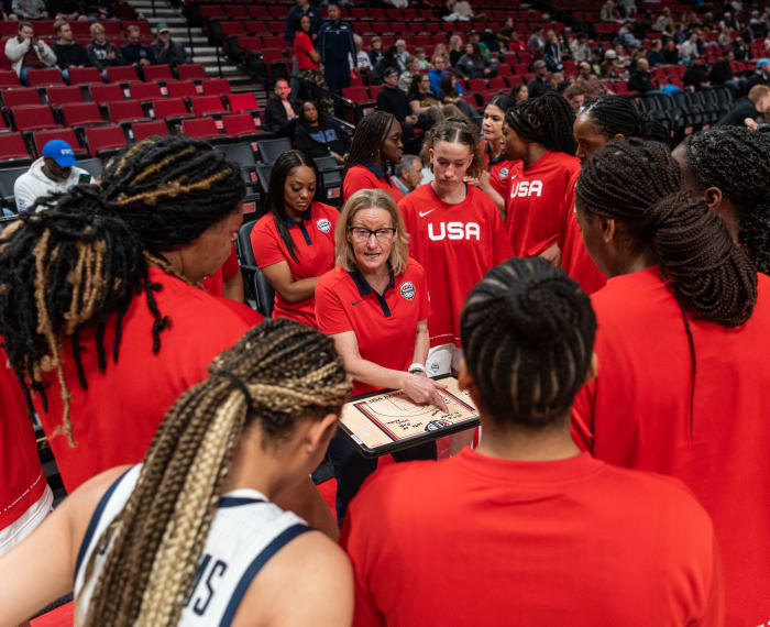 Nike Hoop Summit women's game April 8 2023 Taylor Balkom 9
